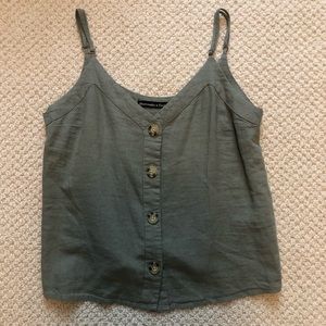 Abercrombie & Fitch Cropped Tank Top